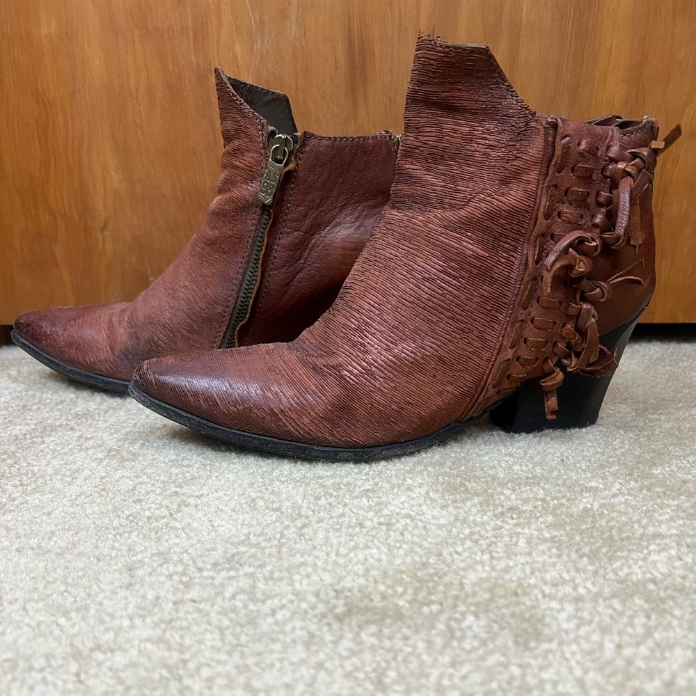A.S.98 Western Fringe Ankle boot EU39 US9